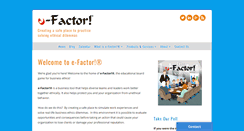 Desktop Screenshot of e-factorgame.com